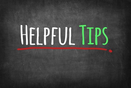 helpful tips