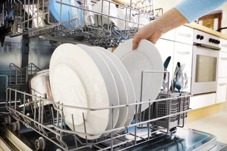 loading the dishwasher
