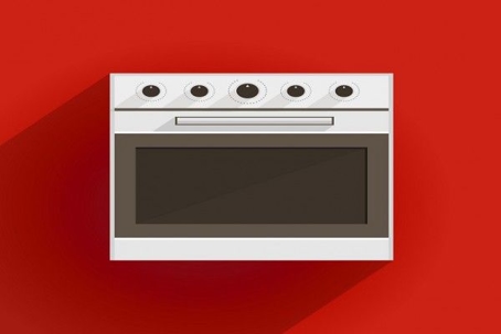Cartoon oven