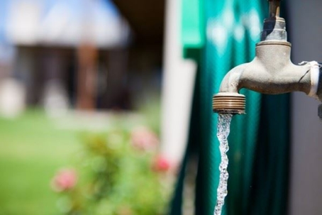 outdoor water spigot